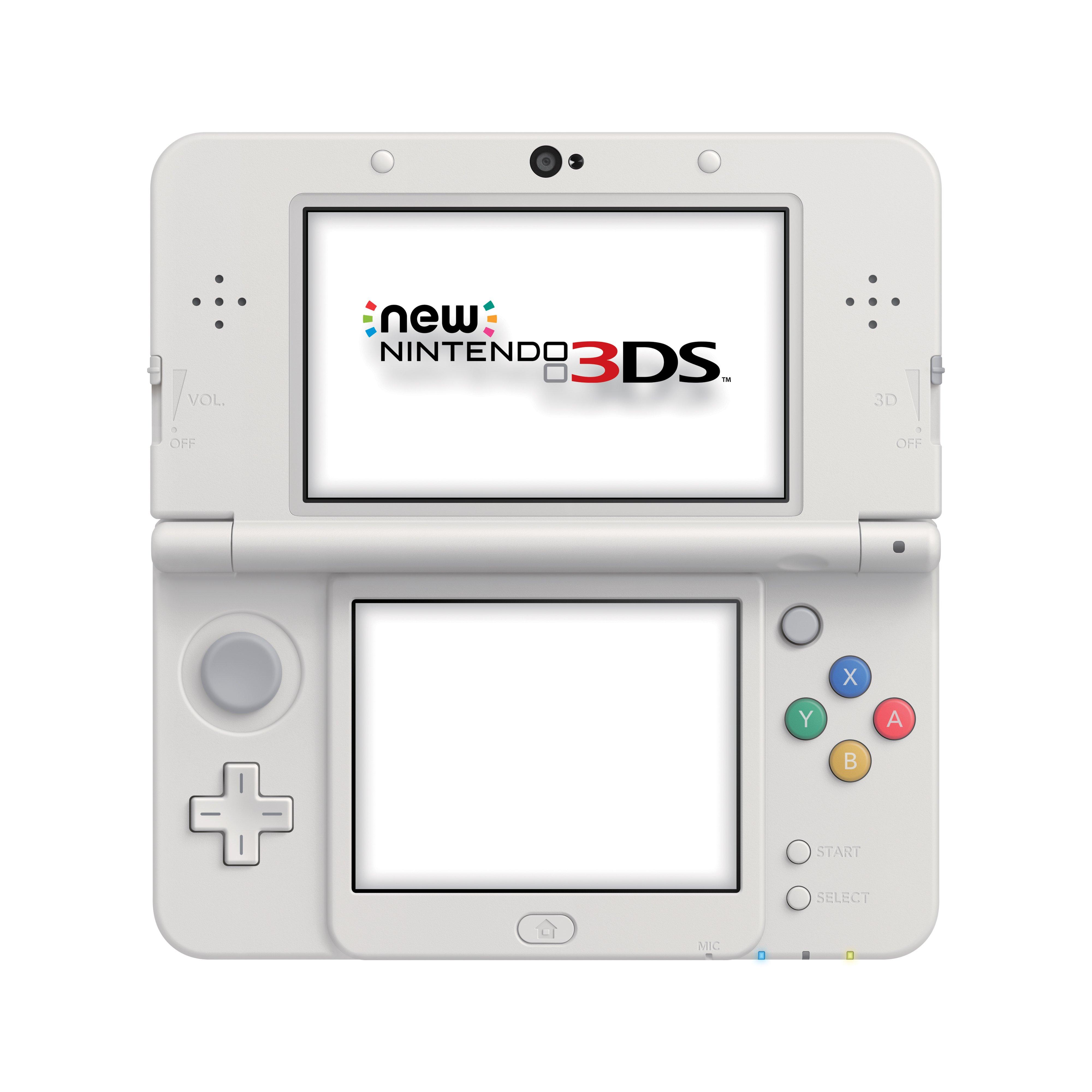 New Nintendo 3DS Handheld Console - White, GameStop Premium