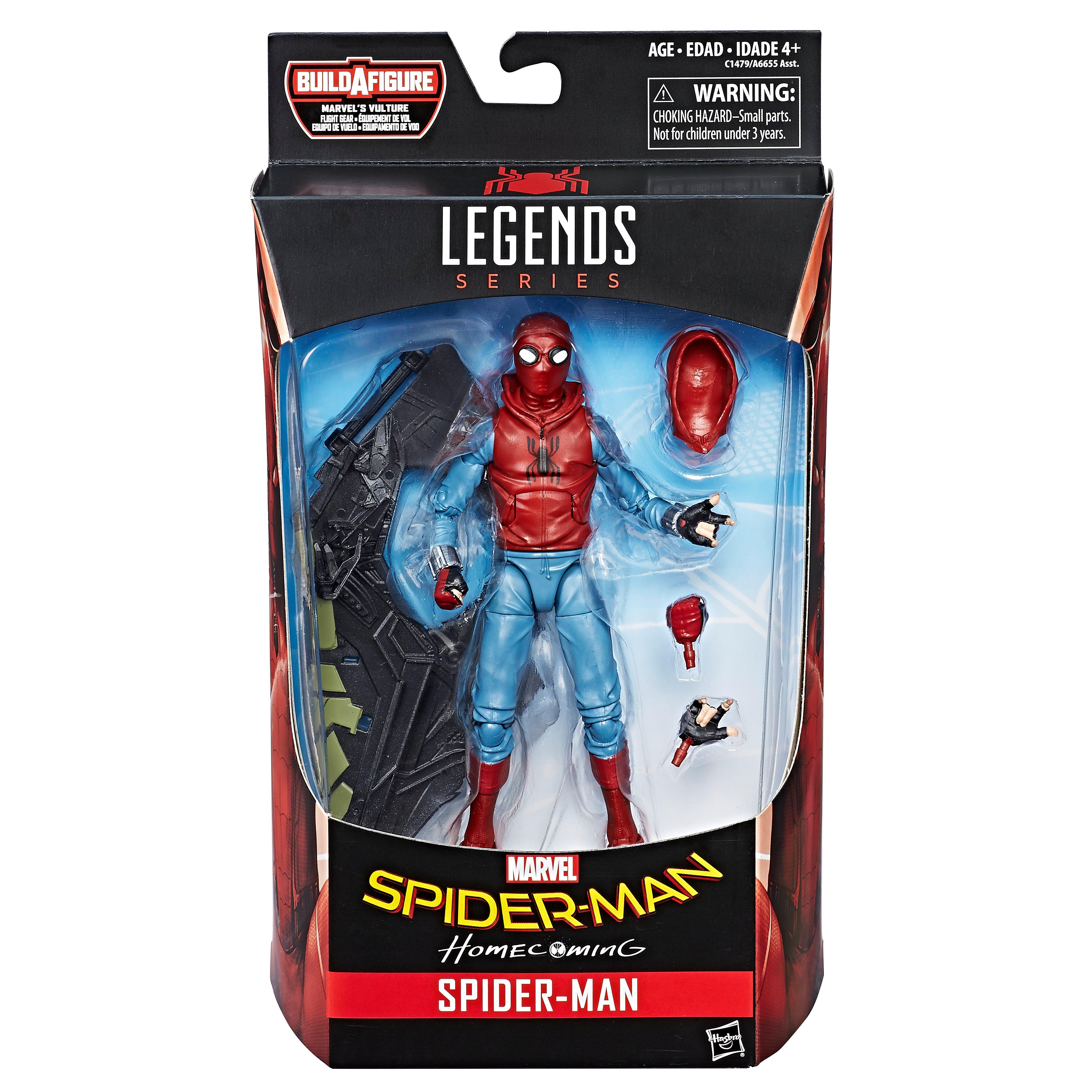 marvel legends spiderman figure