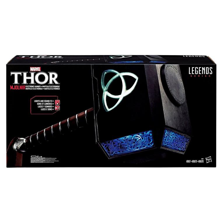 Marvel Legends Series Thor Mjolnir Electronic Hammer