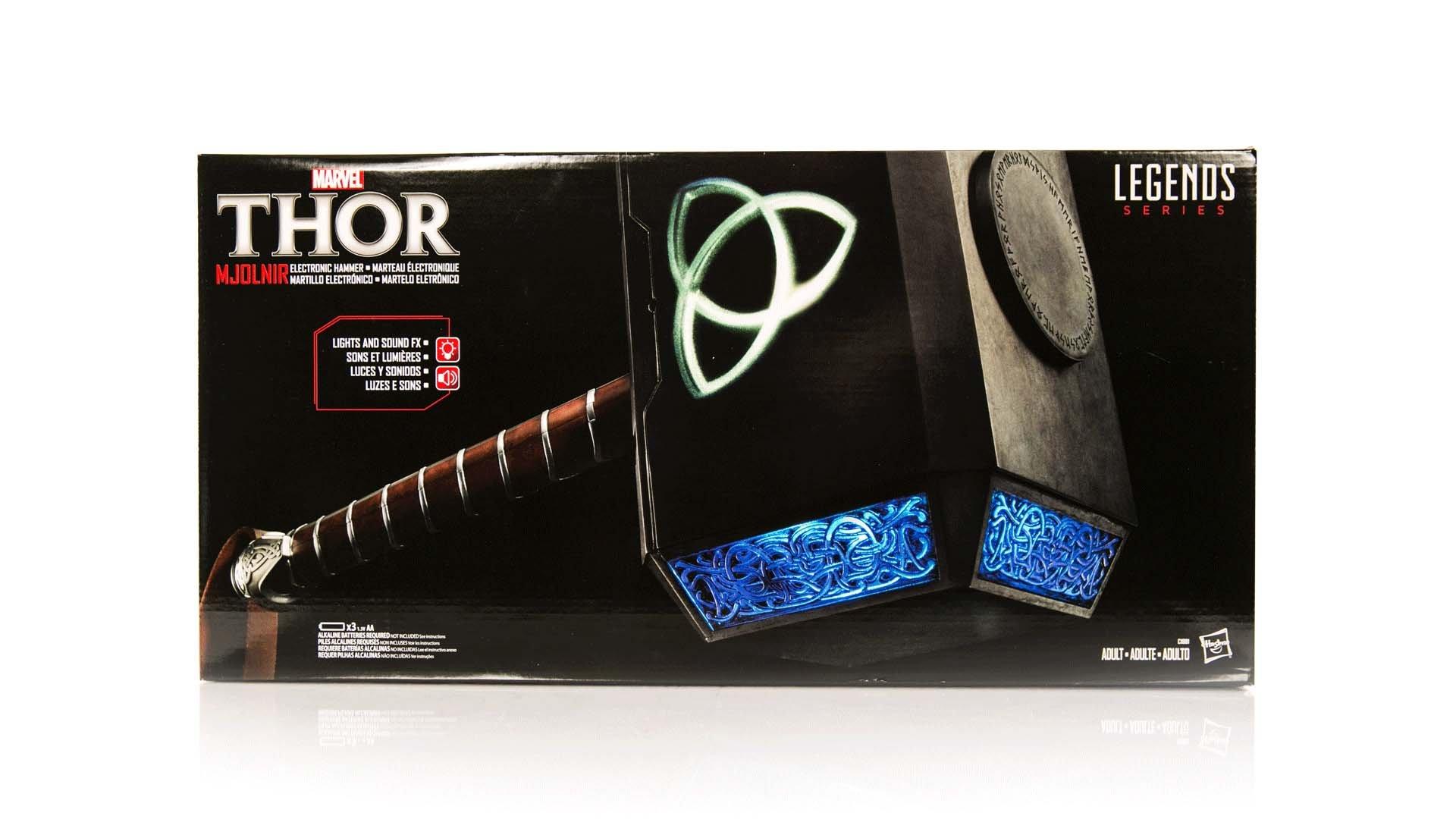 marvel legends thor hammer review