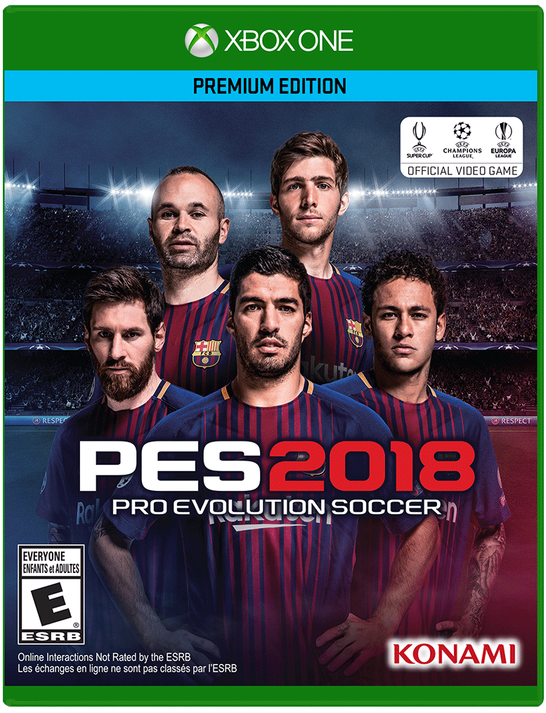 pes 2018 xbox one s