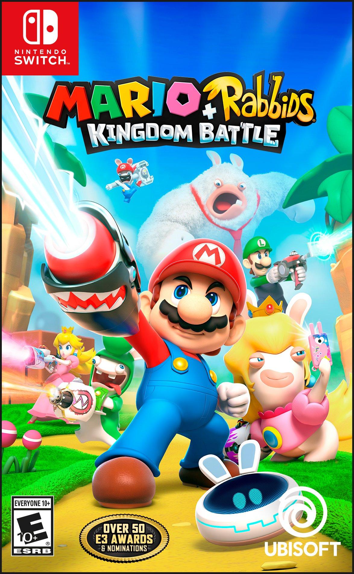 mario with rabbids