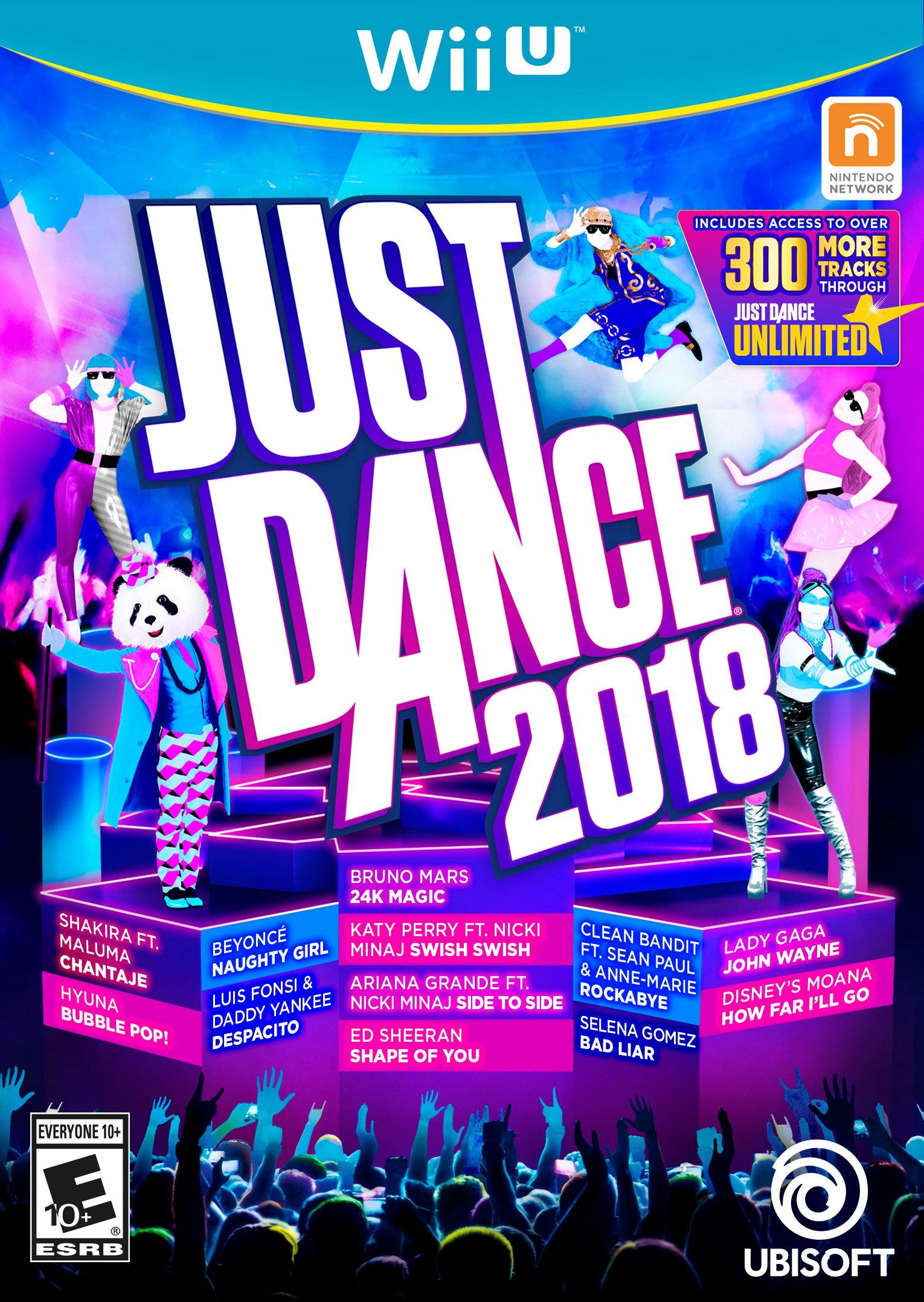 Just Dance 2018 - Nintendo Wii U, Pre-Owned -  Ubisoft