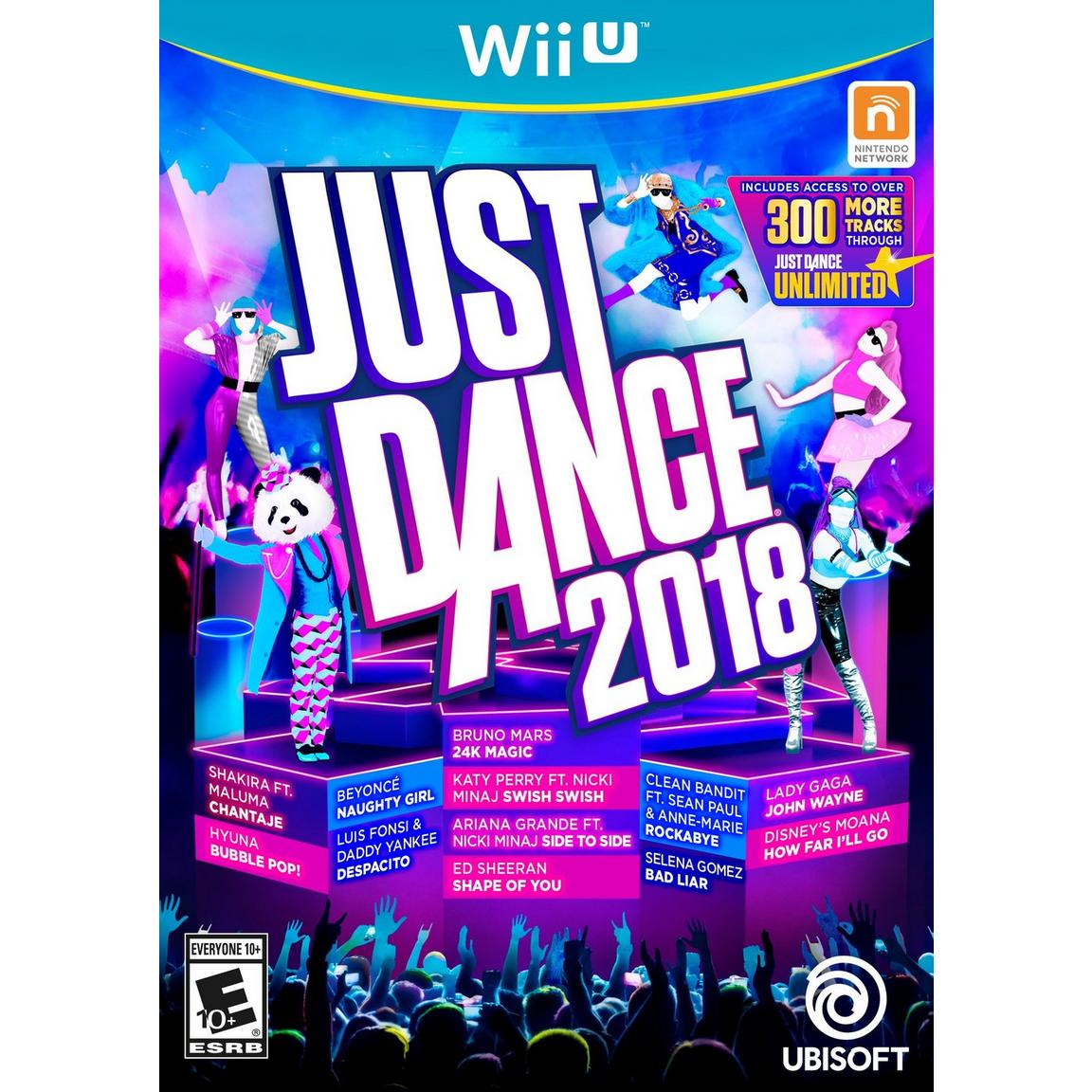 Just Dance 2018 - Nintendo Wii U, Pre-Owned -  Ubisoft