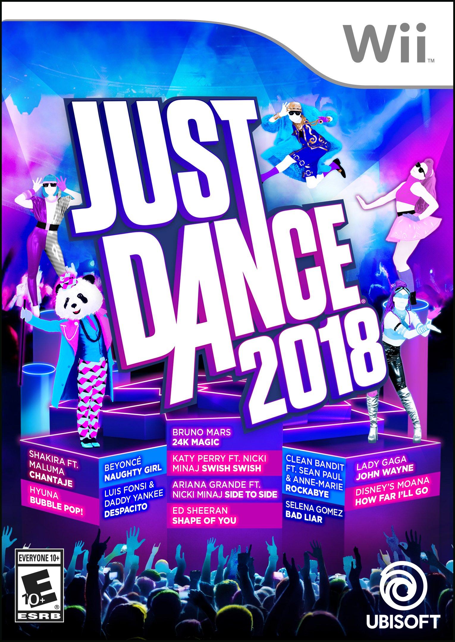 just dance 2018 codes nintendo switch