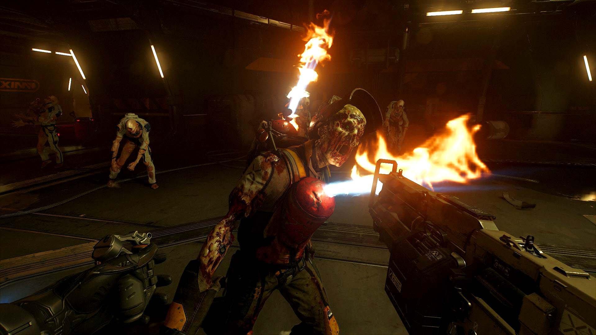 Doom vr deals ps4 review