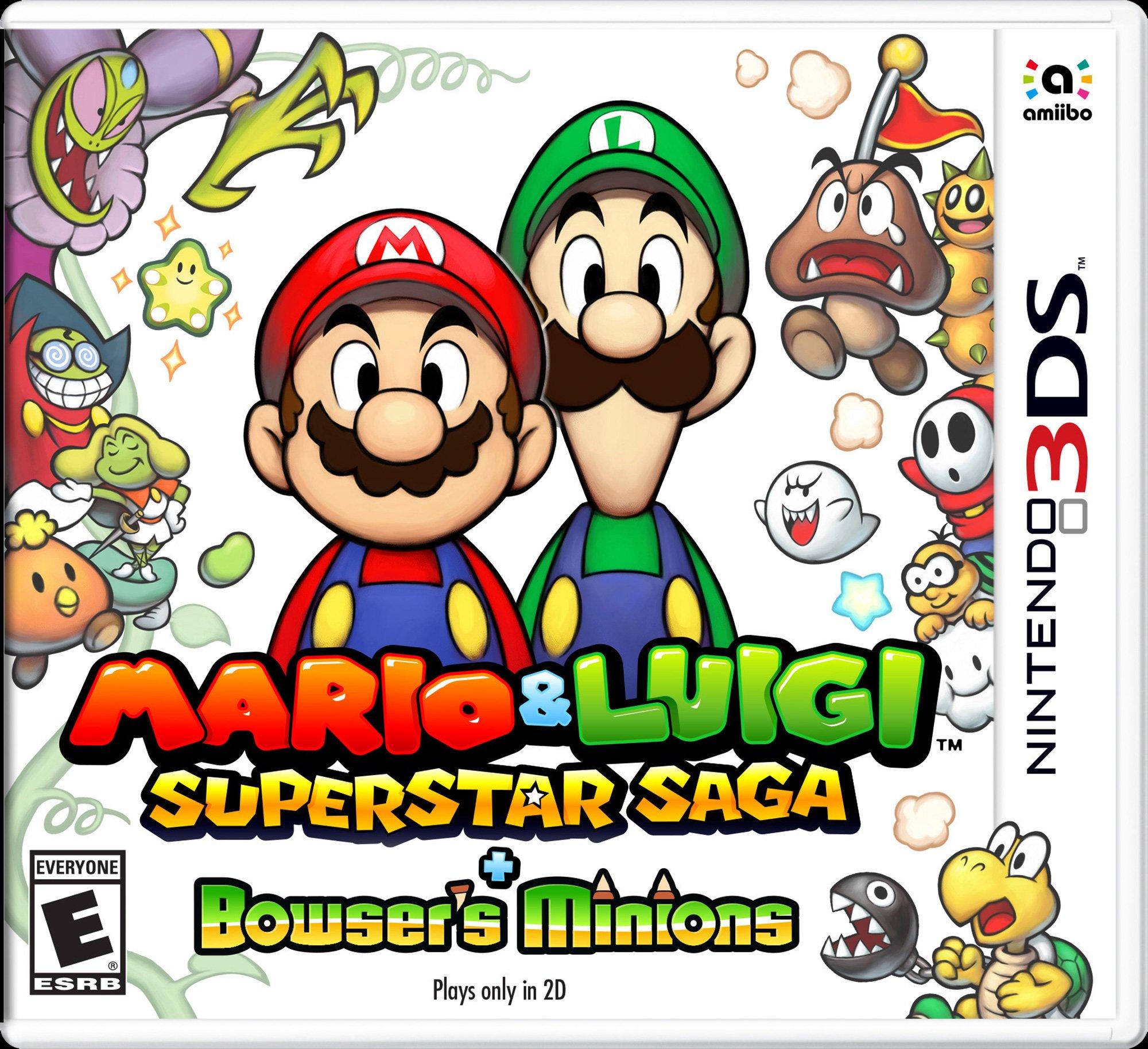 Mario And Luigi Superstar Saga Plus Bowser S Minions Nintendo 3ds Gamestop