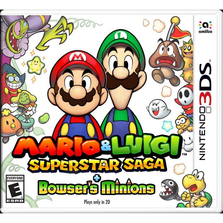Mario and Luigi: Superstar Saga Plus Bowser's Minions - Nintendo 3DS, Nintendo 3DS