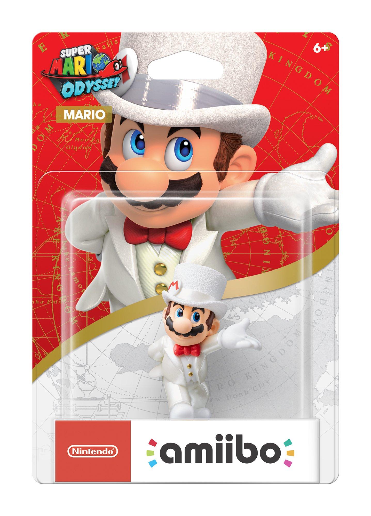 Nintendo Peach sale Wedding Outfit Super Mario Odyssey amiibo Figure Set