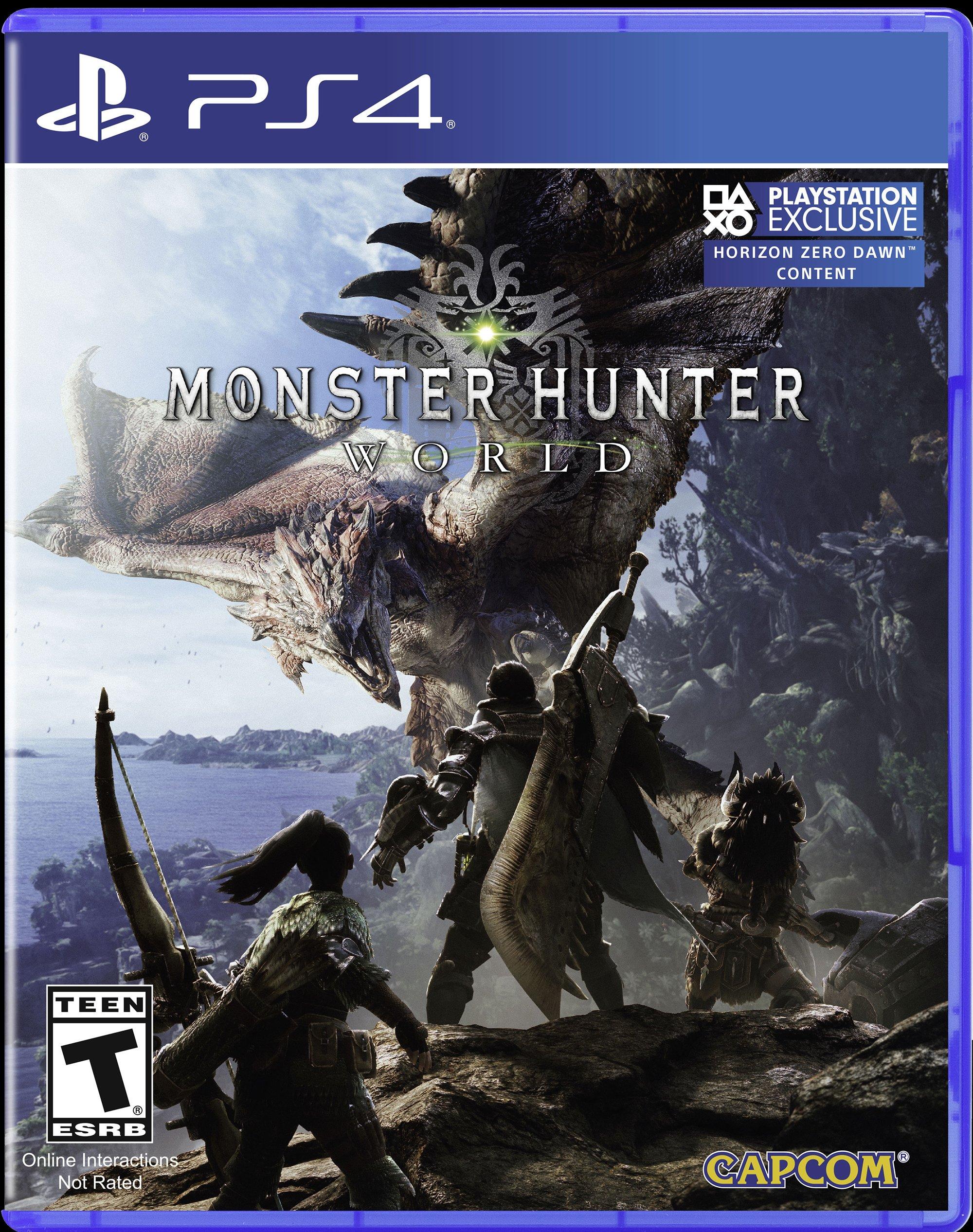 monster hunter world ps4 gamestop