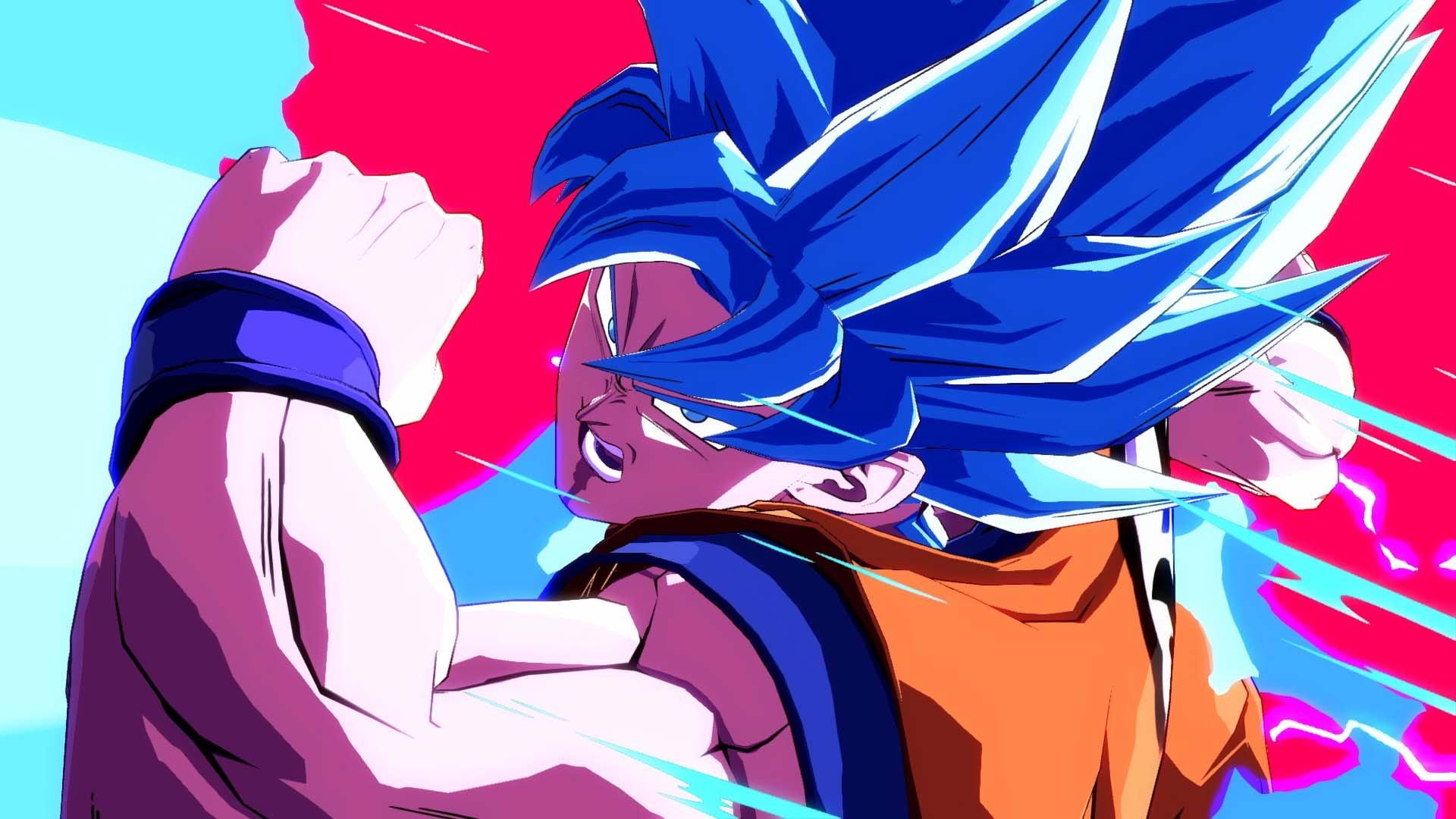 Goku Super Saiyan Blue Kaioken Style Digital Graphic · Creative