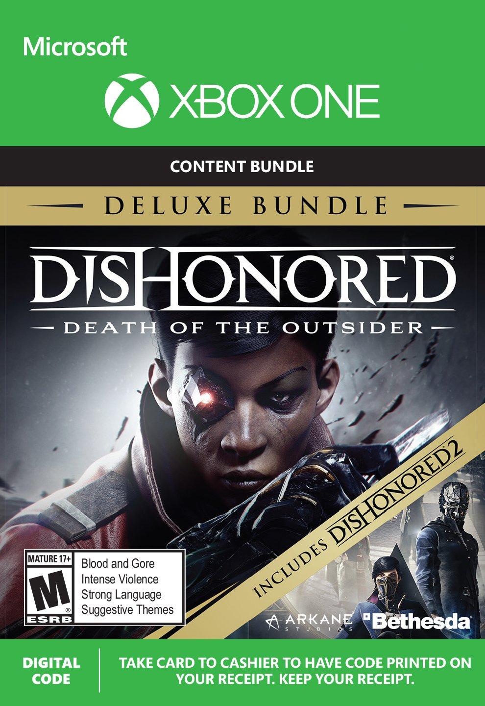 Dishonored on sale xbox one