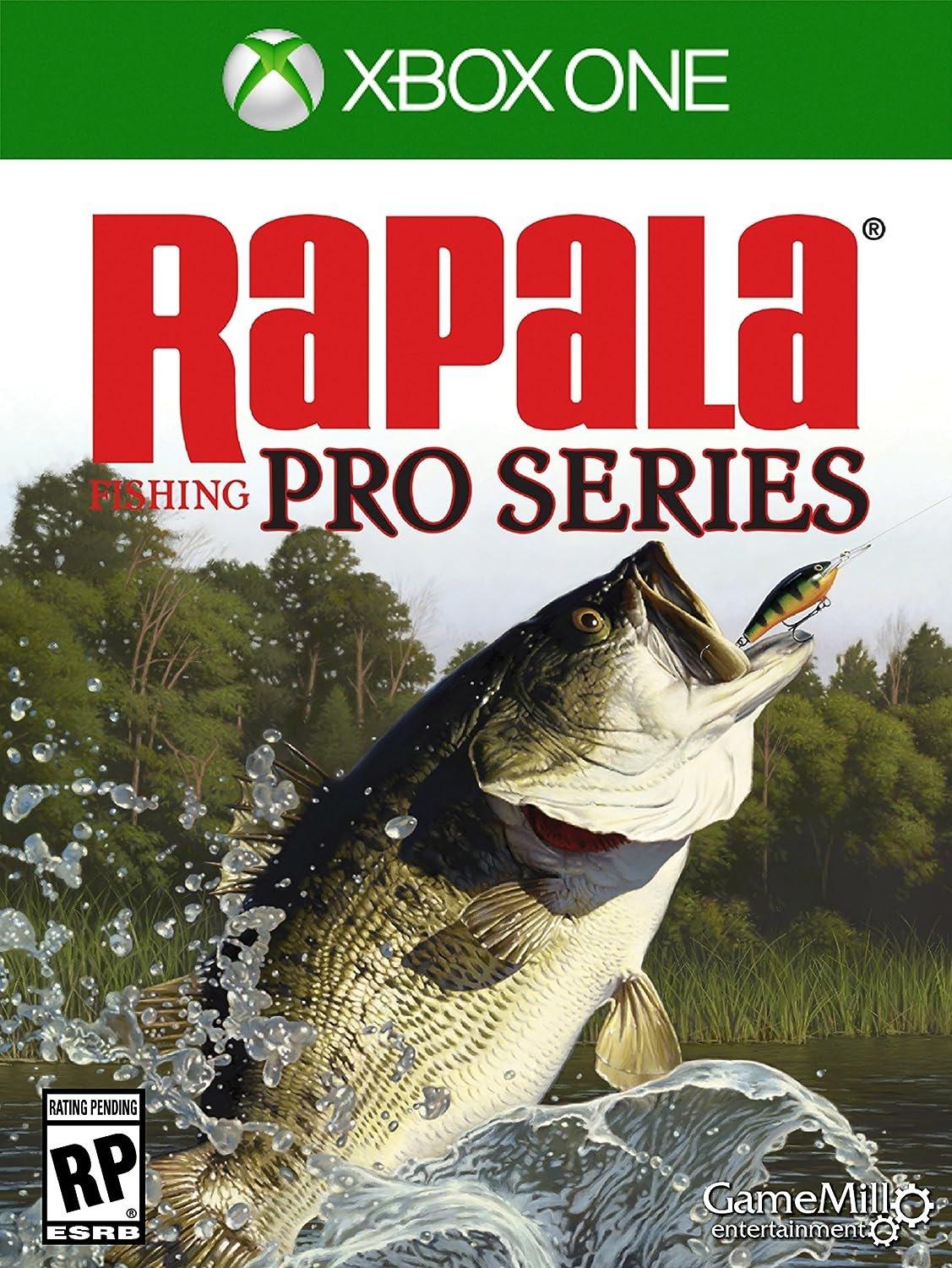 Rapala Pro Fishing Xbox Live Video Game CIB Online Enabled Xbox 360  Compatible