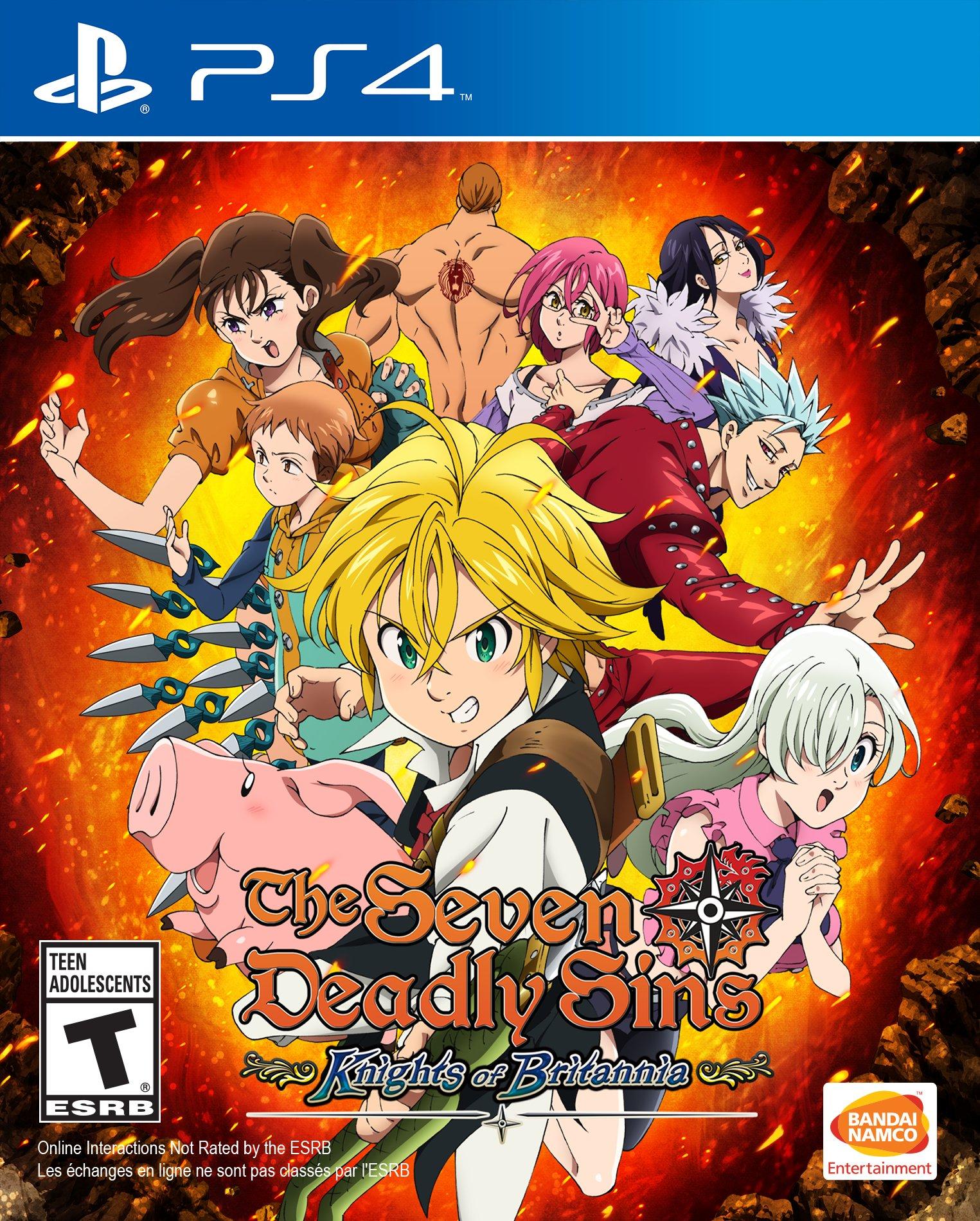 the seven deadly sins playstation 4