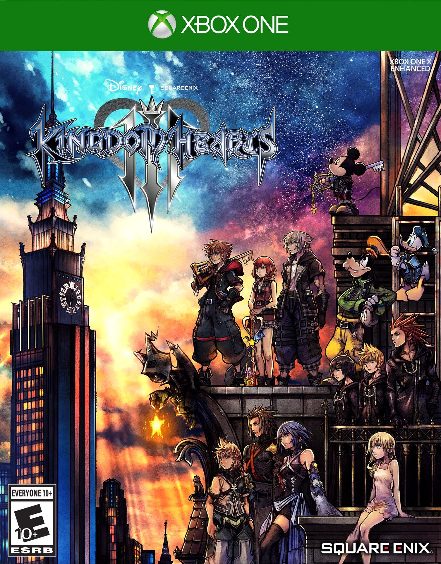 kingdom of hearts 3 xbox one