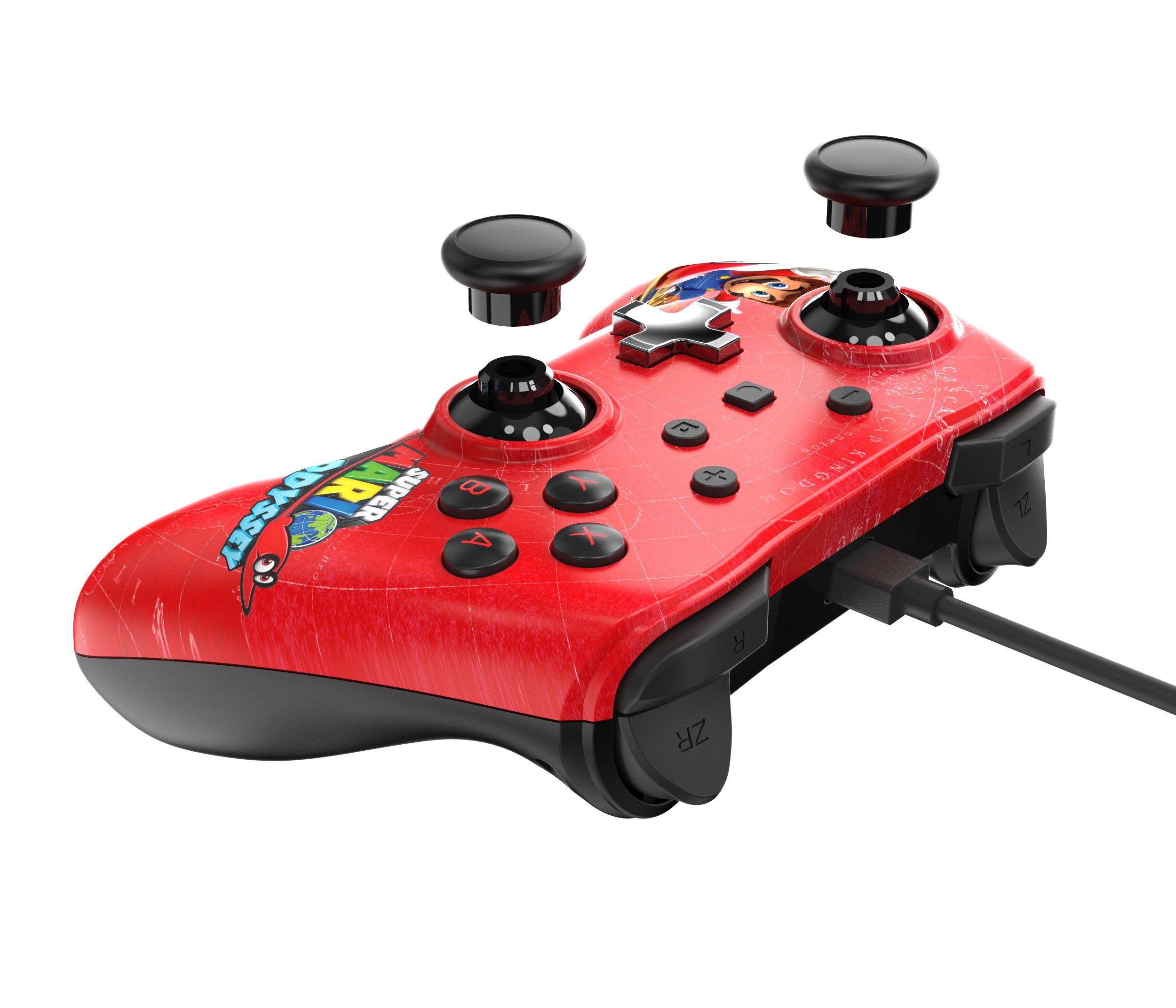 PowerA Super Mario Odyssey Wired Controller Plus for Nintendo Switch