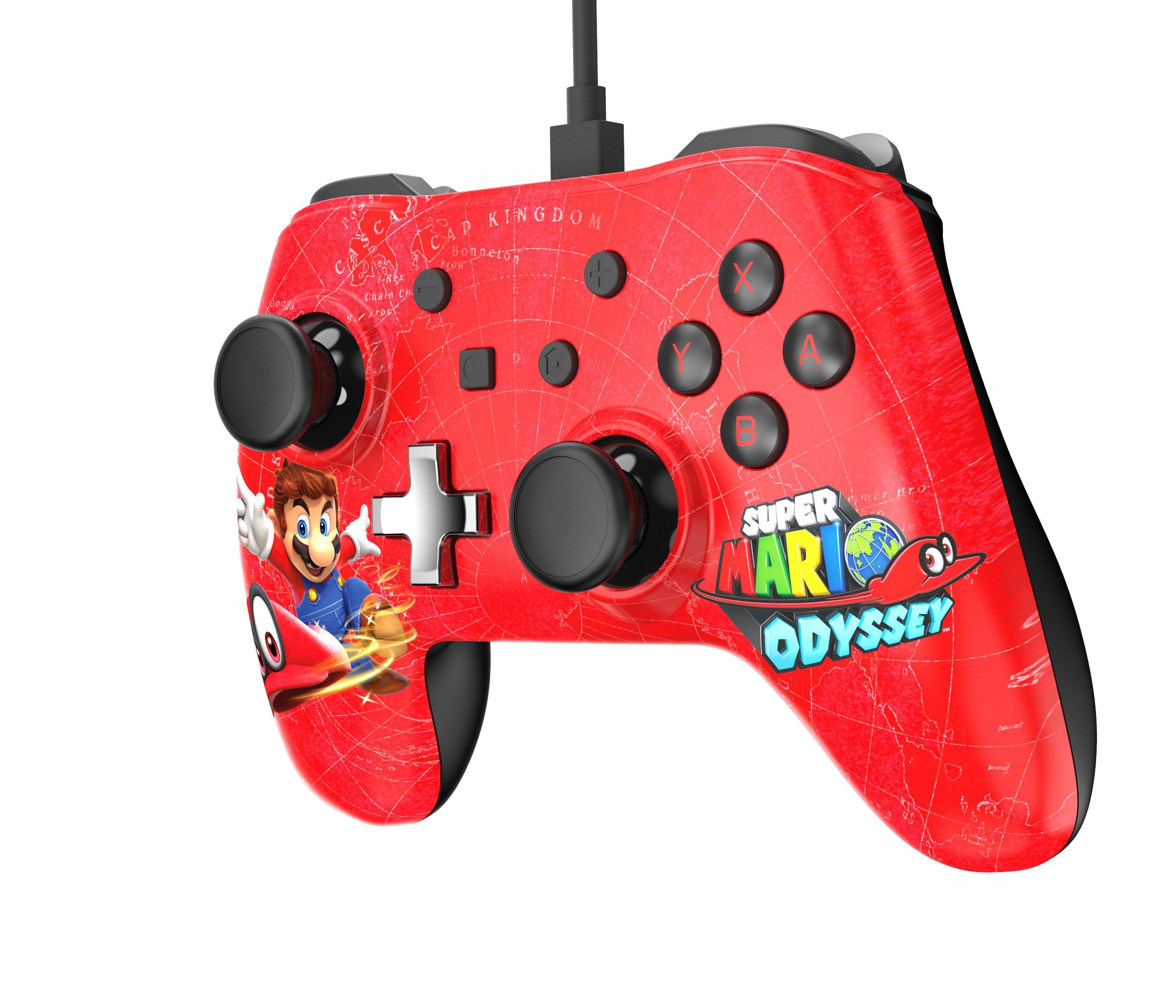 Can you play super mario store odyssey with a pro controller