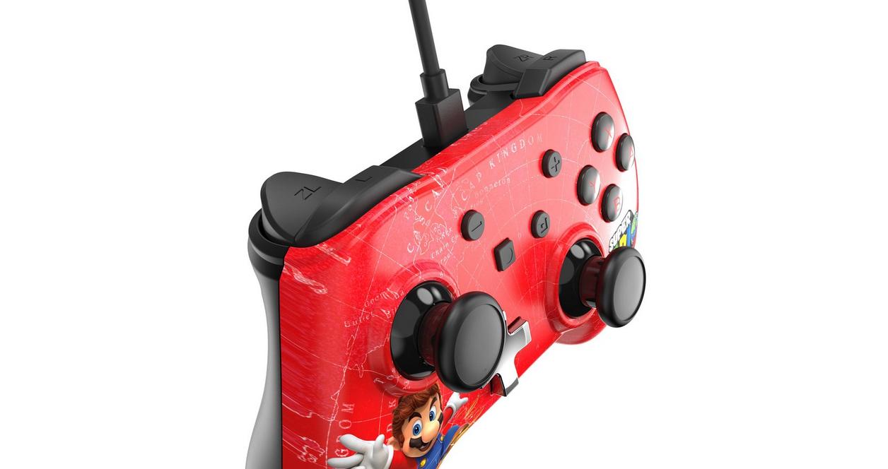 PowerA Super Mario Odyssey Wired Controller Plus for