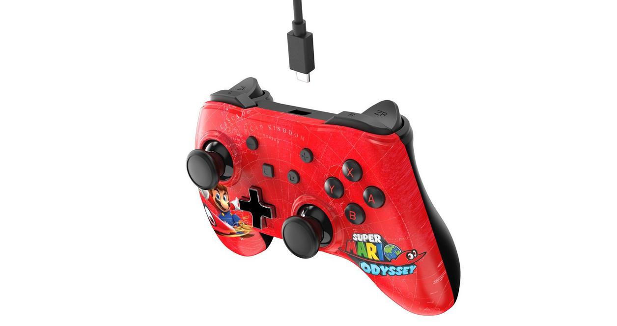 PowerA Super Mario Odyssey Wired Controller Plus for