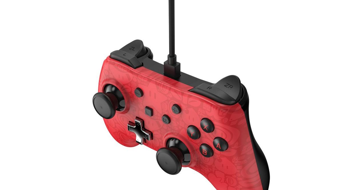 ニンテンドーSwitch PowerA Super Mario Odyssey Wired Controller Plus for