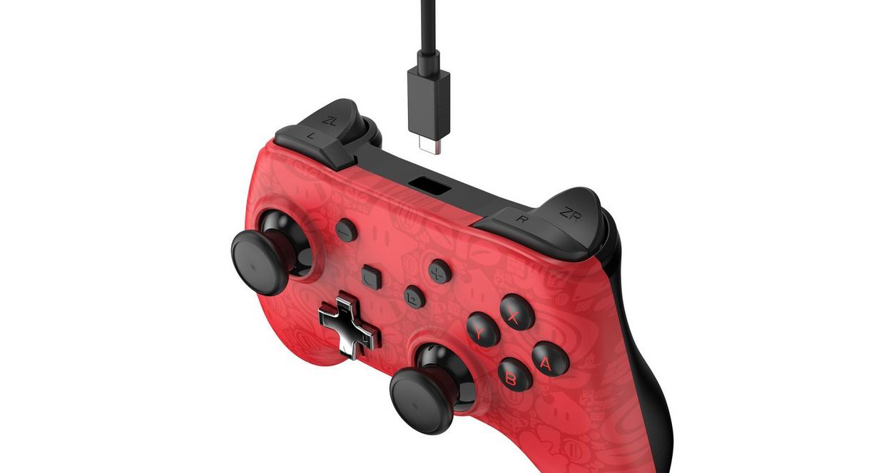 PowerA Wired Controller Plus for Nintendo Switch Super Mario
