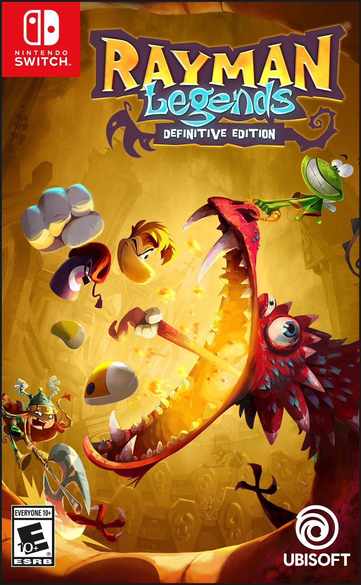  Rayman Legends Definitive Edition (Code in Box) (Nintendo Switch)  : Video Games