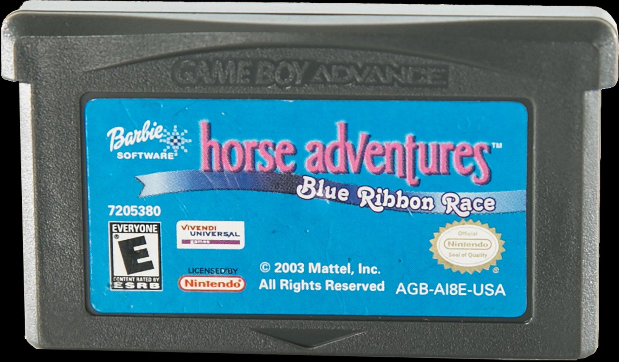 Barbie Horse Adventures: Blue Ribbon Race - Game Boy Advance | VU Games |  GameStop