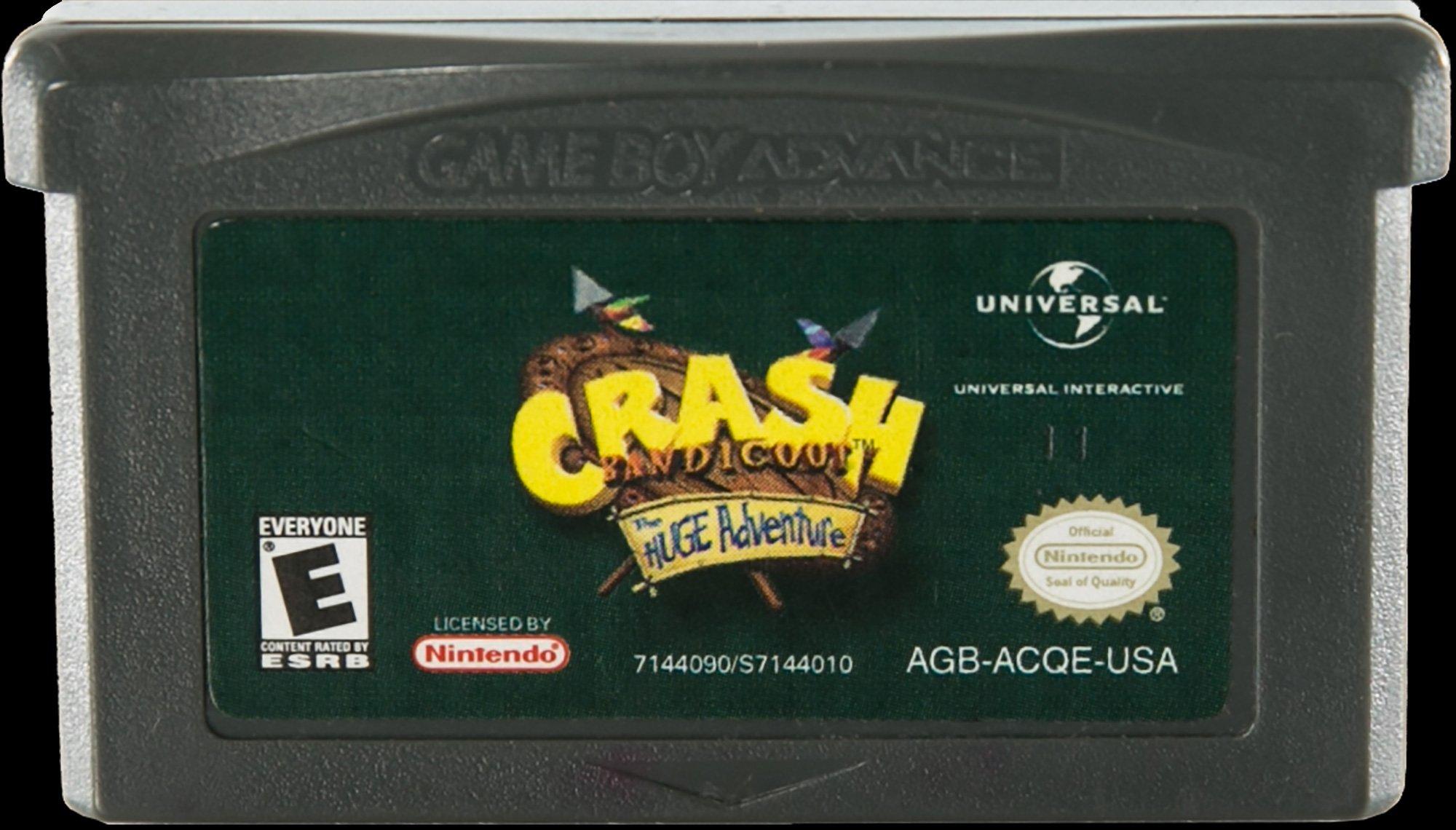 Universal Interactive Crash Bandicoot: The Huge Adventure - Game Boy  Advance | Pueblo Mall