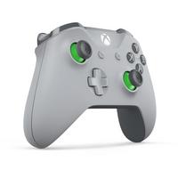 list item 3 of 4 Microsoft Xbox One Green and Gray Wireless Controller