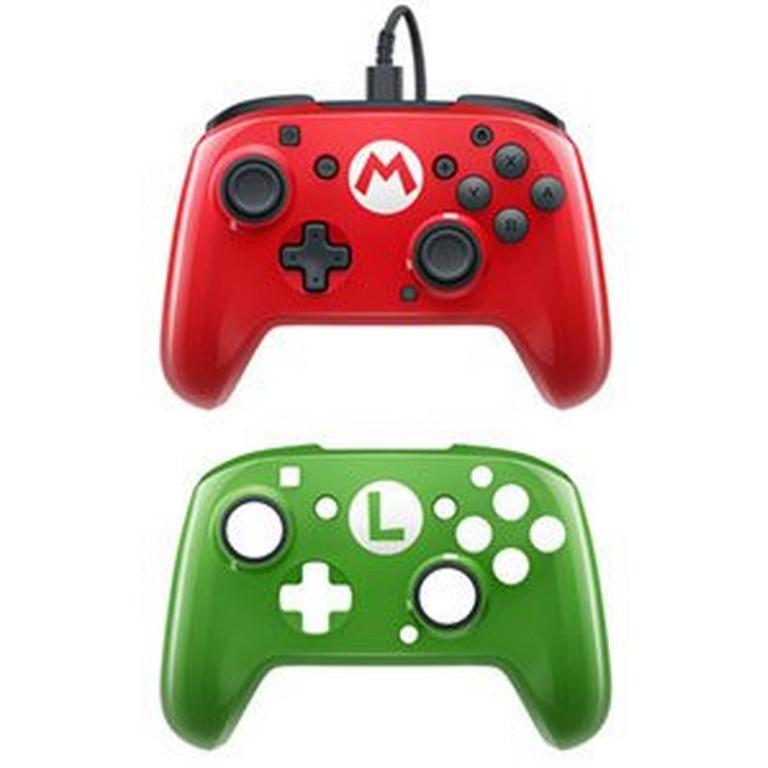 Nintendo Switch Super Mario Bros Mario And Luigi Edition Faceoff