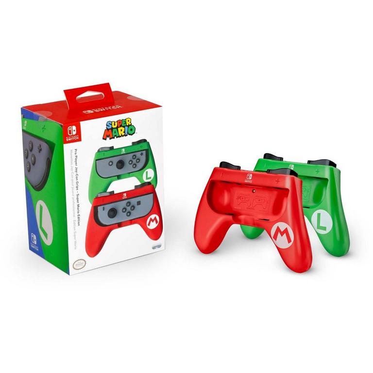empresario Resplandor No puedo leer ni escribir Super Mario Bros. Mario and Luigi Joy-Con Grips for Nintendo Switch  GameStop Exclusive