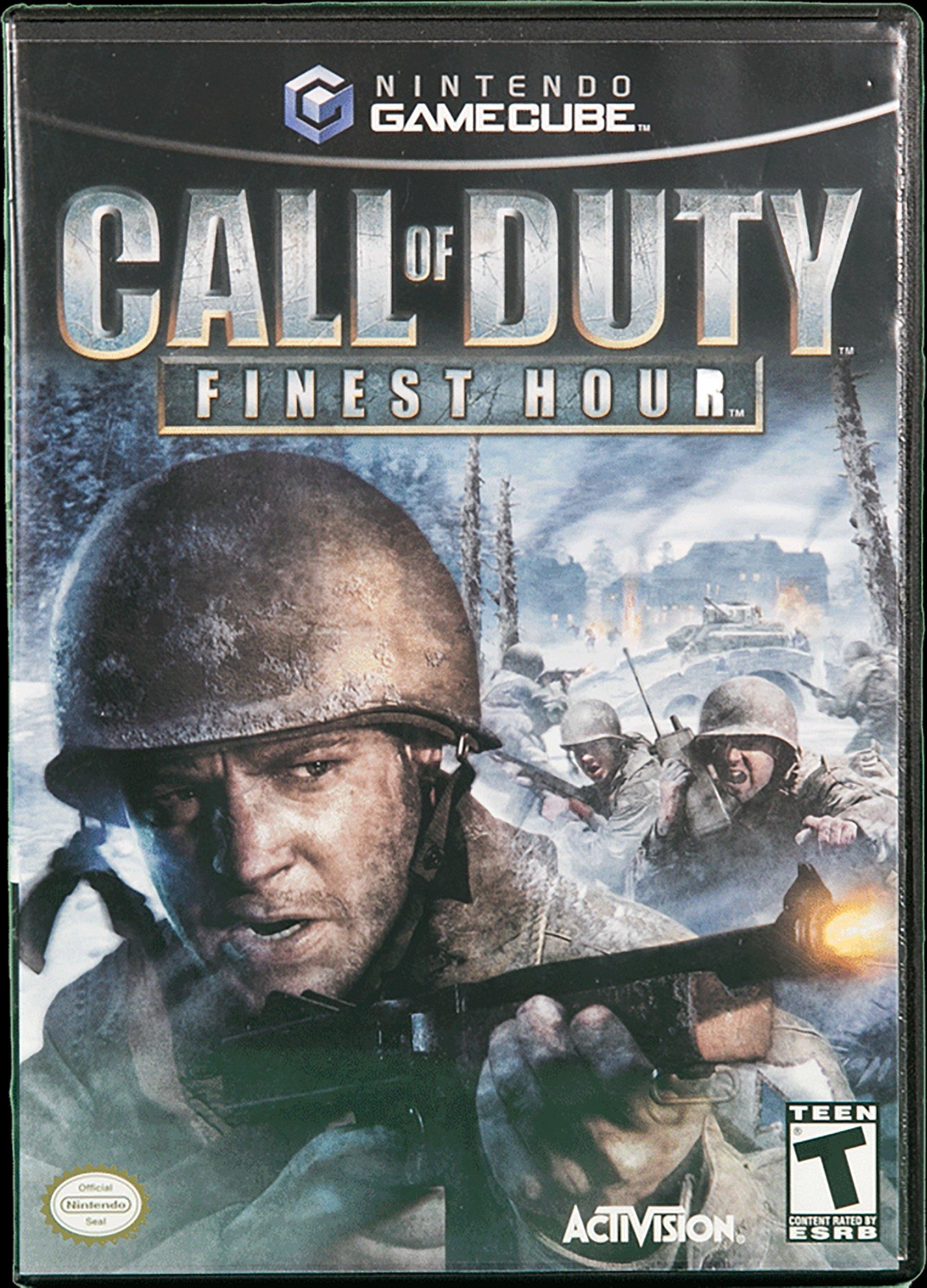 call of duty finest hour gamecube