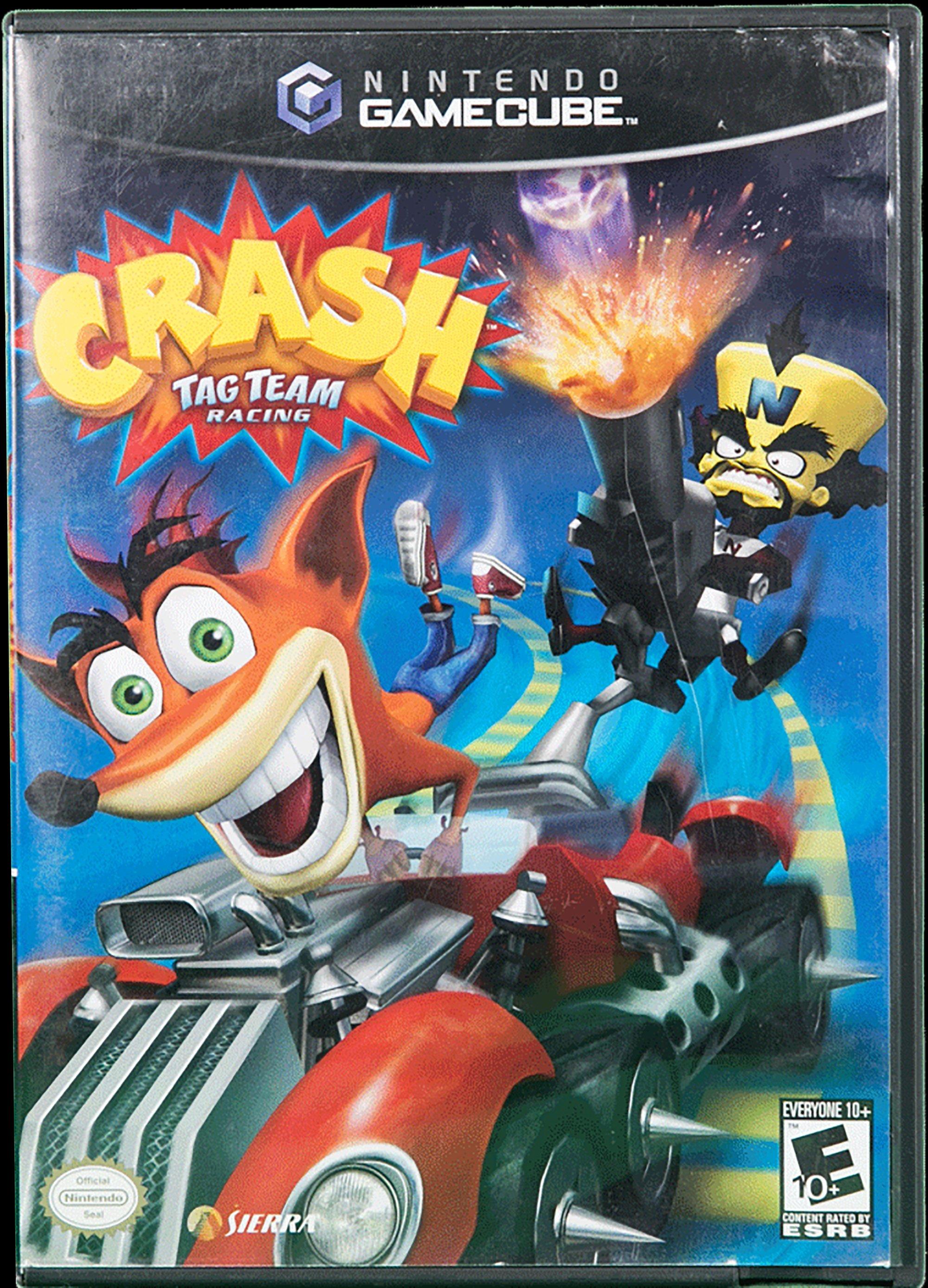 crash bandicoot racing wii