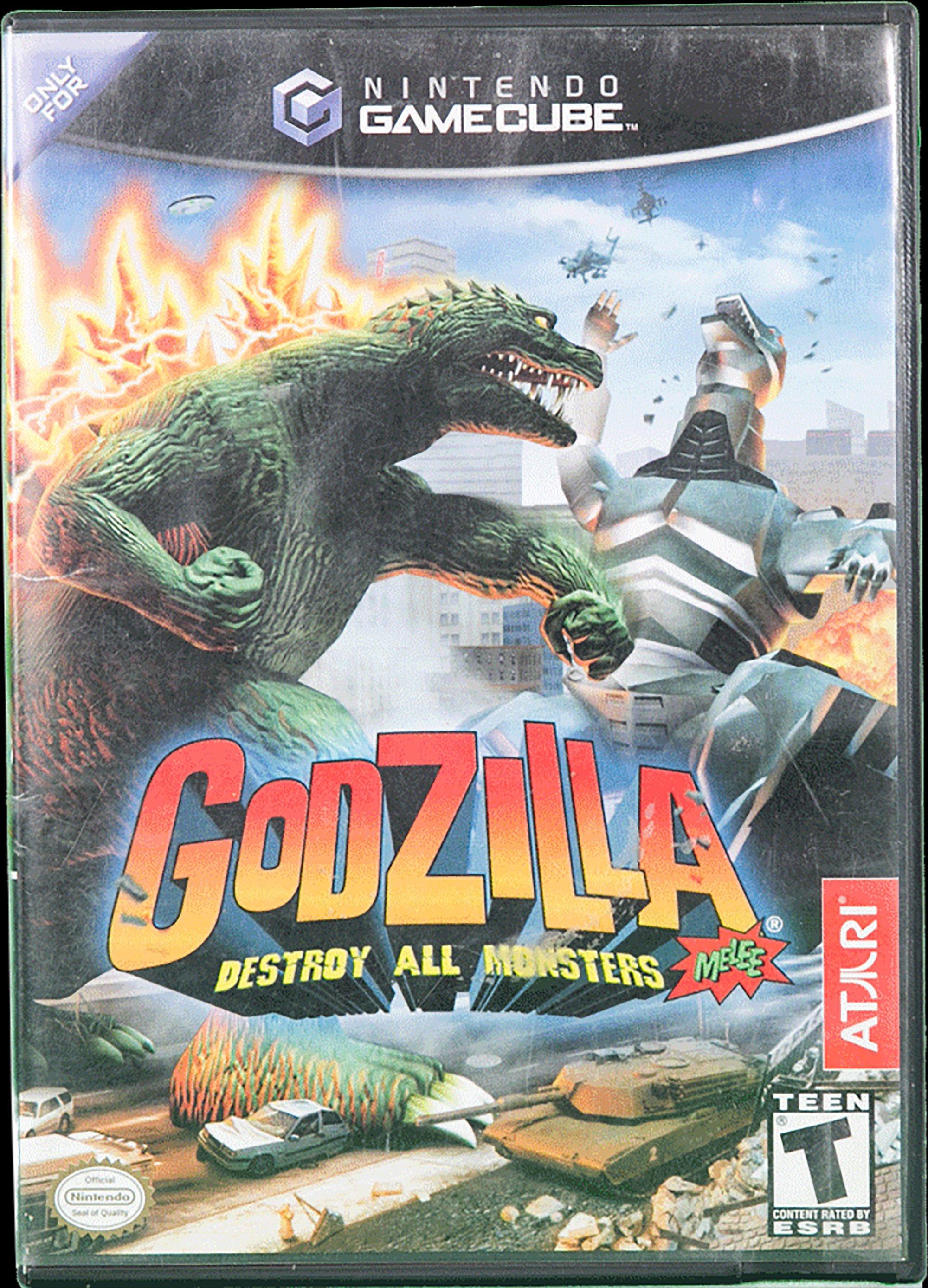 Godzilla Destroy All Monsters Melee Game Cube Gamestop
