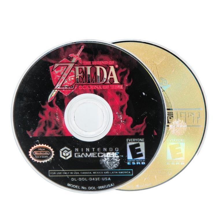 The Legend of Zelda: The Windwaker, Ocarina of time, and Ocarina of Time Master Quest (2 Discs) - GameCube