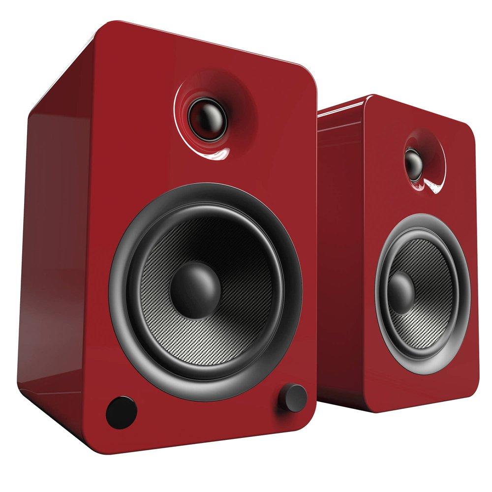 Yu6 Crimson 2 Way Powered Bookshelf Speakers Gamestop