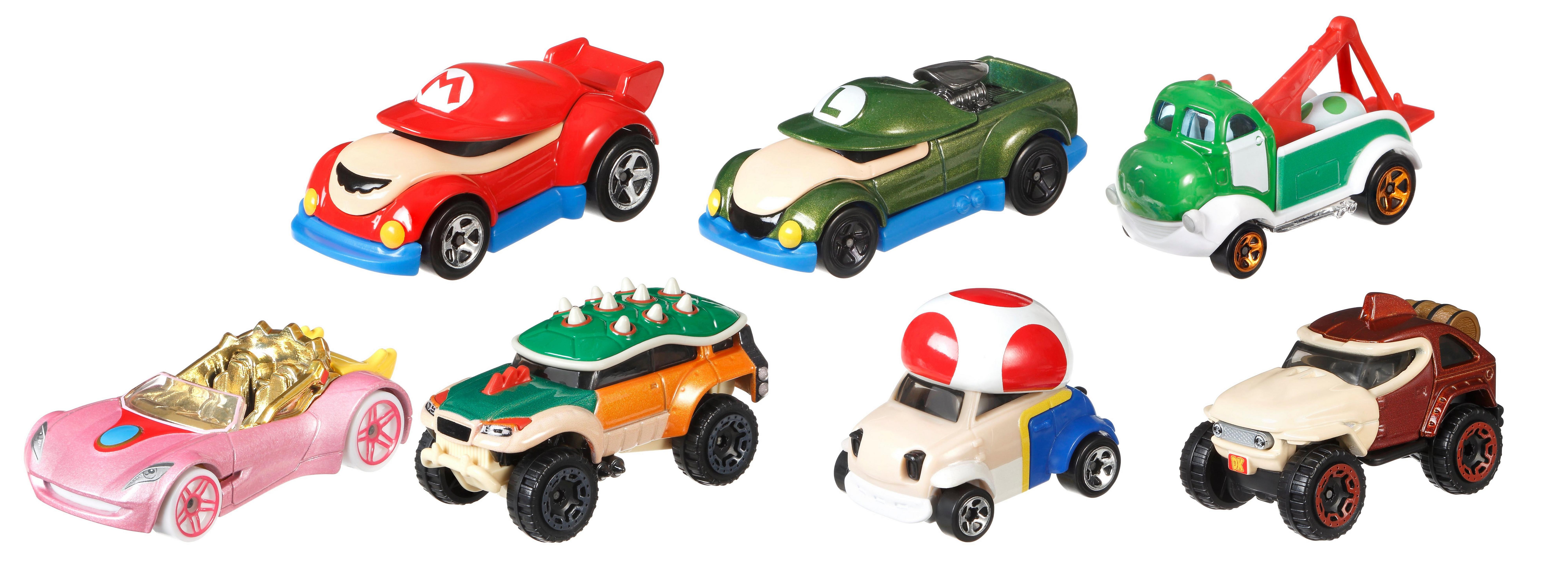 super mario hot wheels cars