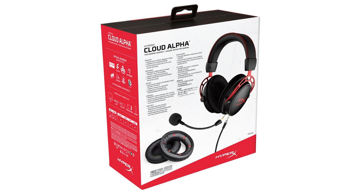 HYPERX CLOUD Alpha プロゲーミングヘッドセット Cloud Alphaゲーミングヘッドセット | HyperX – HyperX ROW