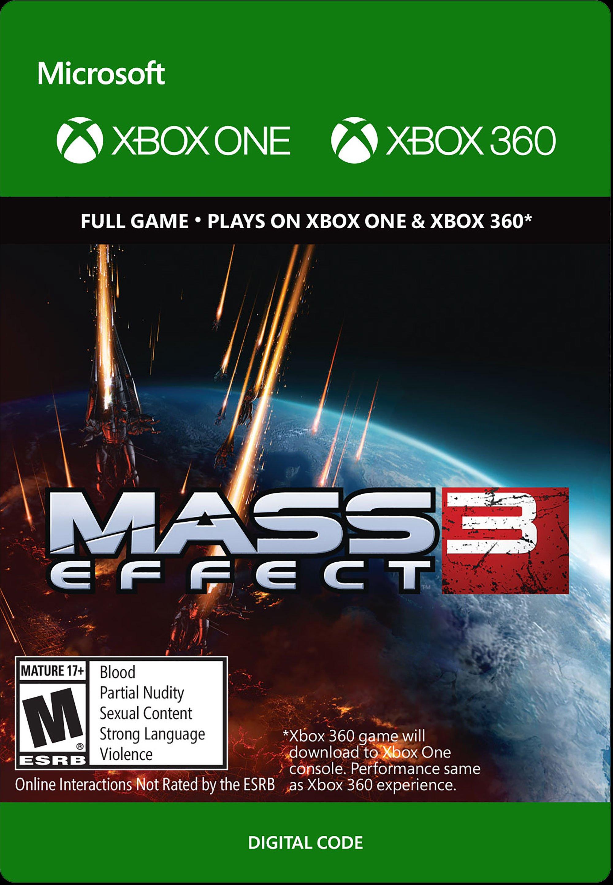 xbox mass effect 3