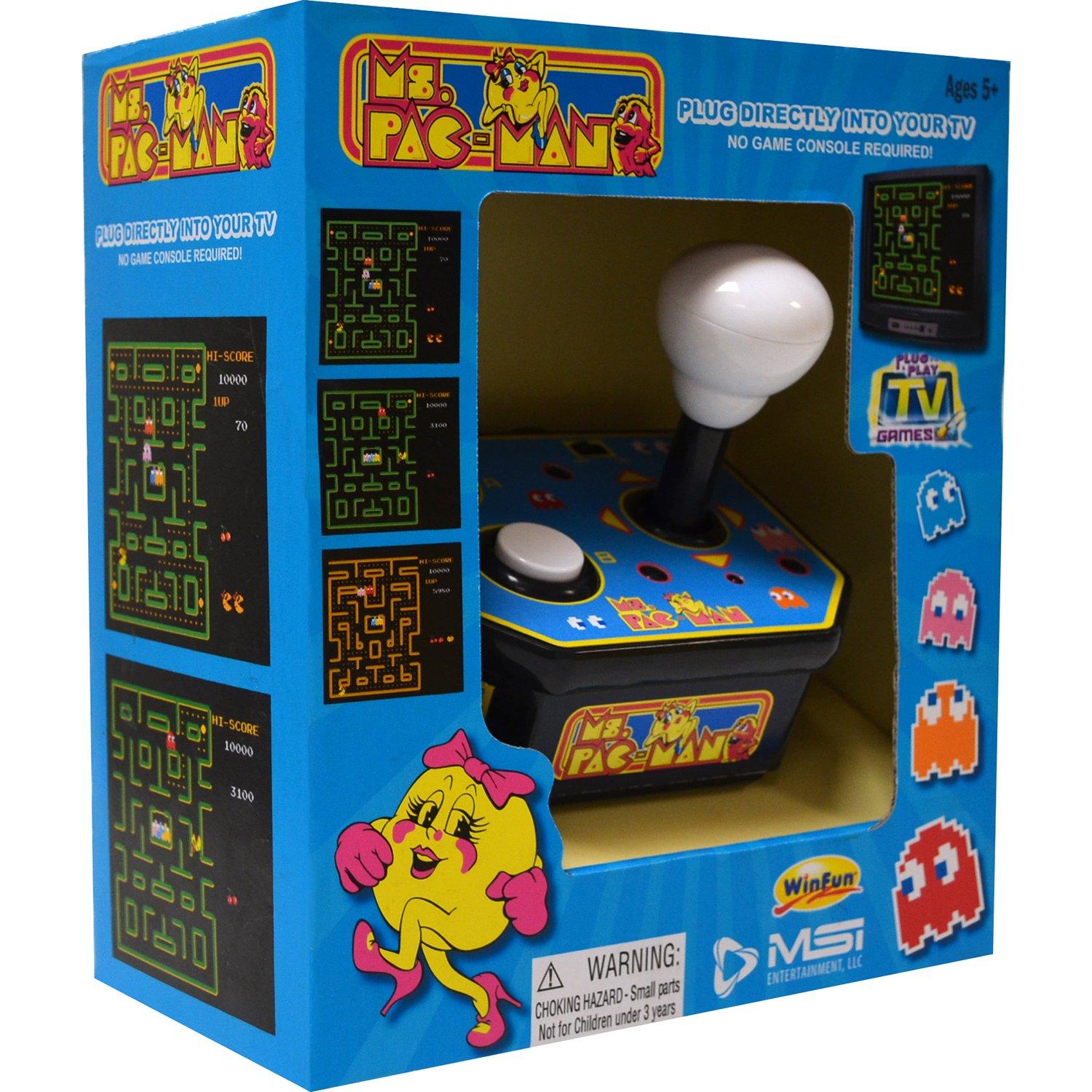 MS. PACMAN Plug and Play Vintage Software GameStop