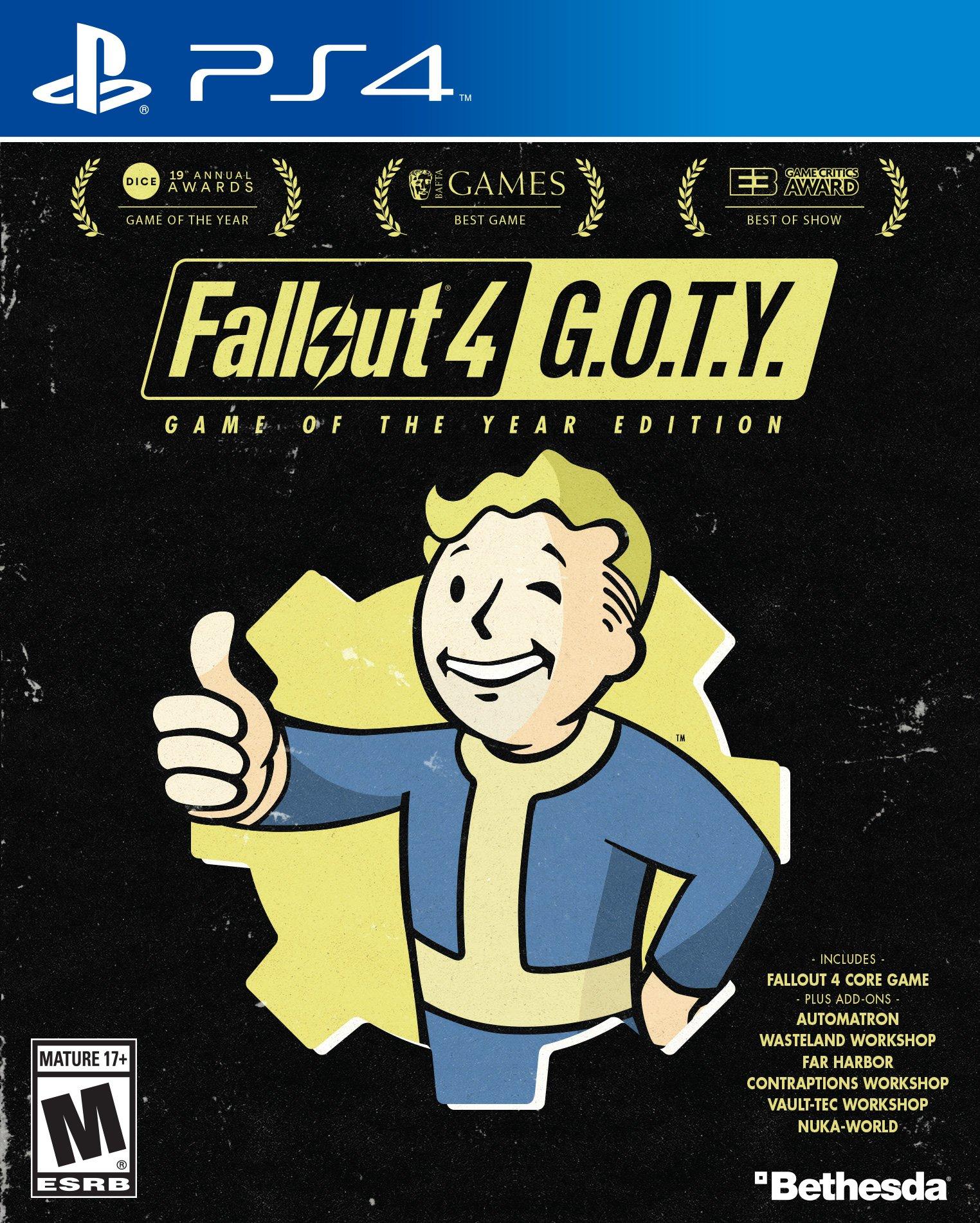 Fallout 4 Game Of The Year Edition Playstation 4 Gamestop