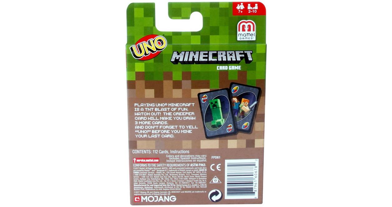 UNO Minecraft Card Game