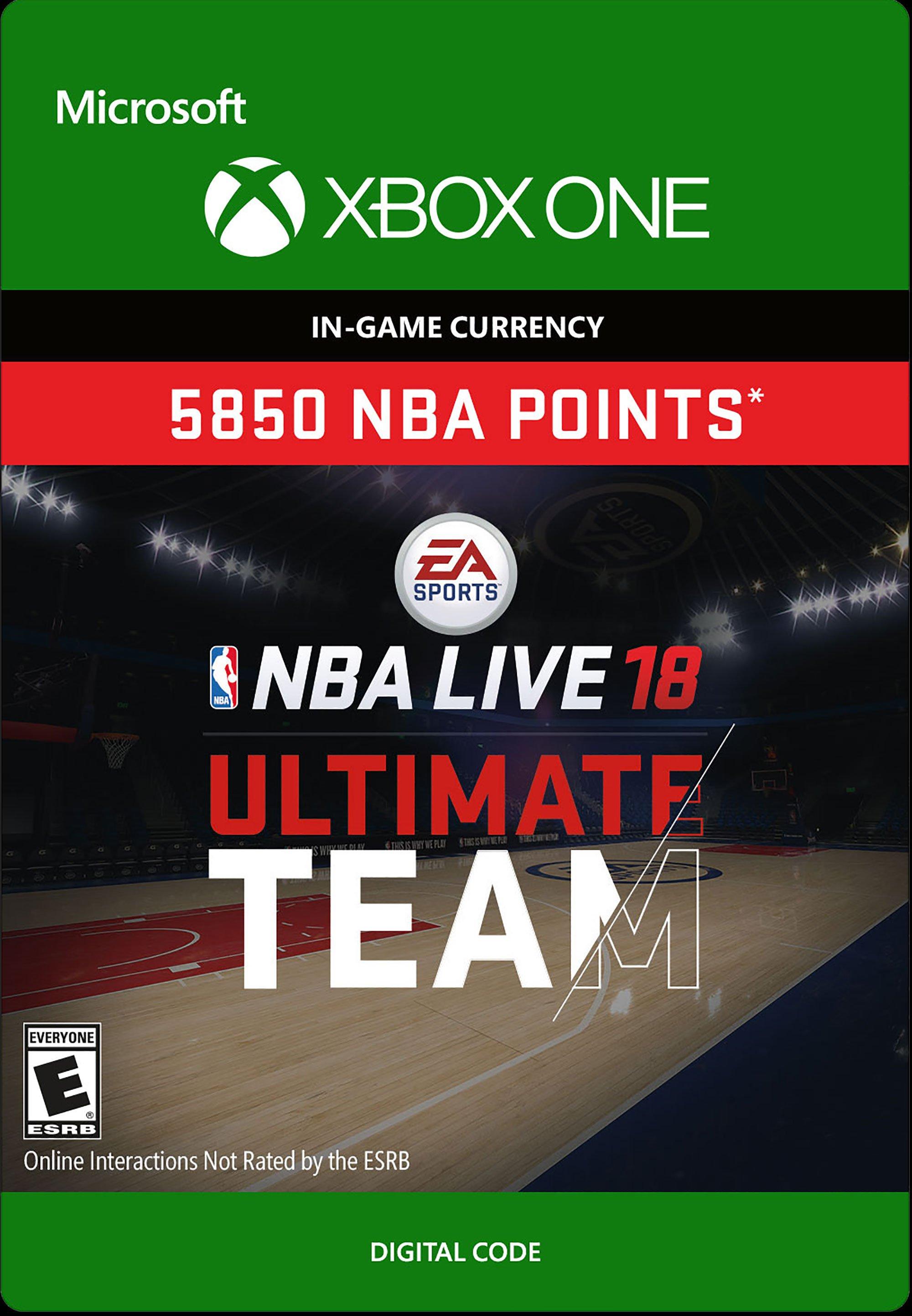 Nba live deals 18 xbox one