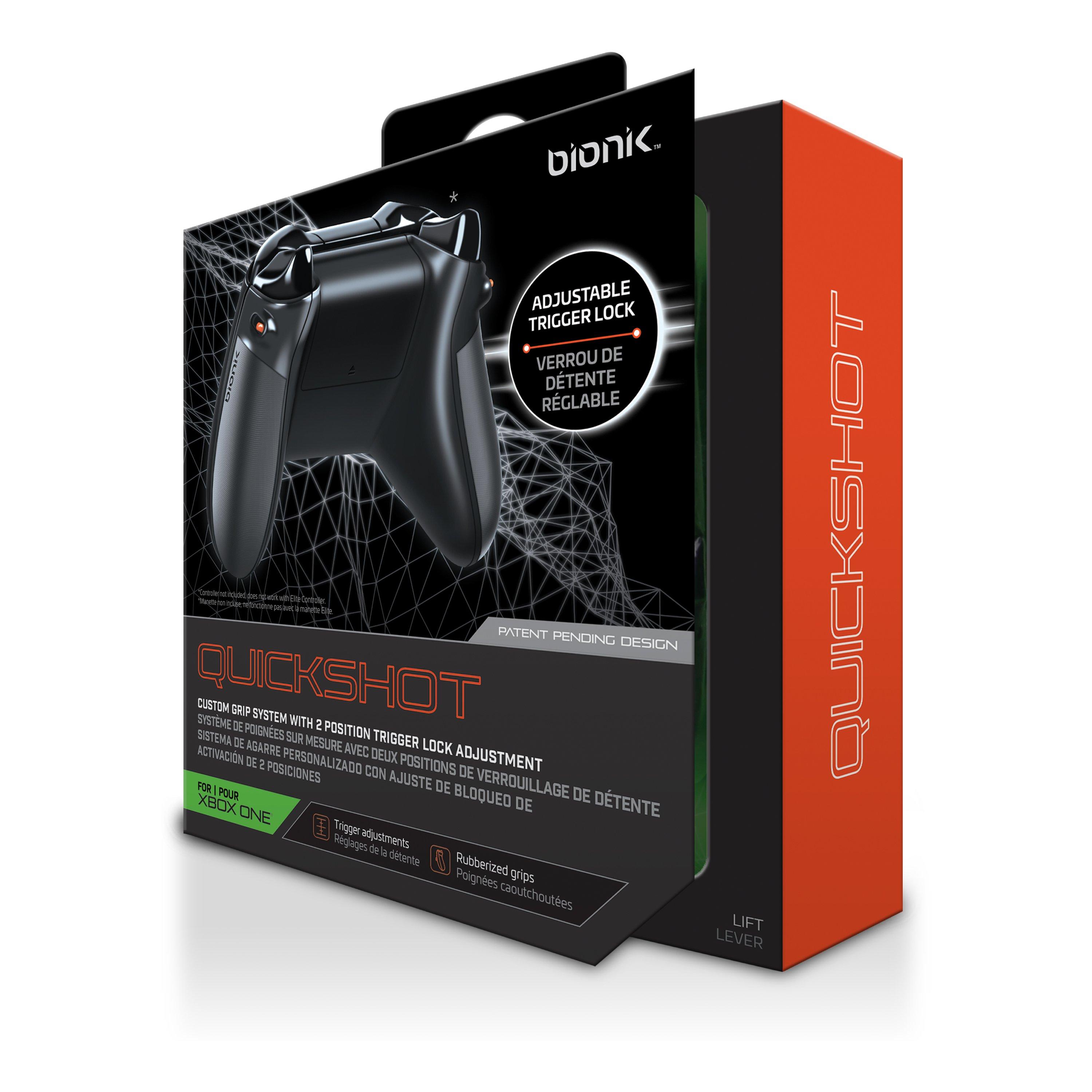 bionik Quickshot Dual Trigger Lock Controller Kit for Xbox One