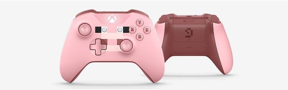 Microsoft XBOX ONE Wireless Controller [ Minecraft PIG Special Edition ]  NEW