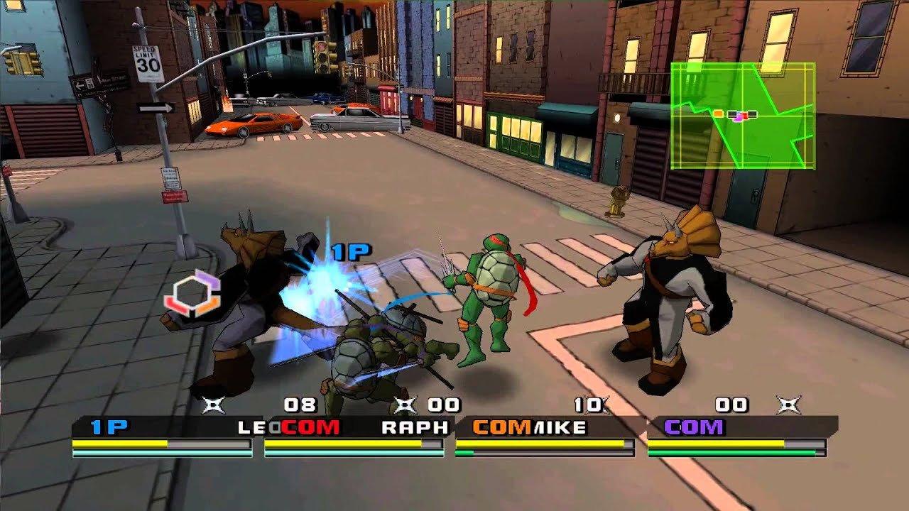 Teenage Mutant Ninja Turtles 3: Mutant Nightmare - GameCube