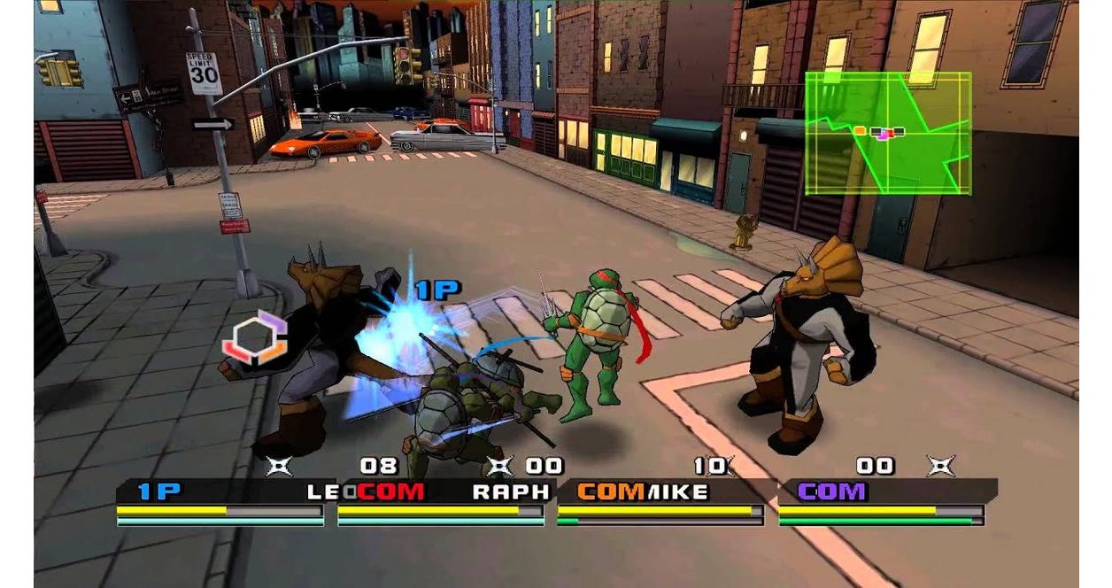 Teenage Mutant Ninja Turtles 3: Mutant Nightmare - GameCube