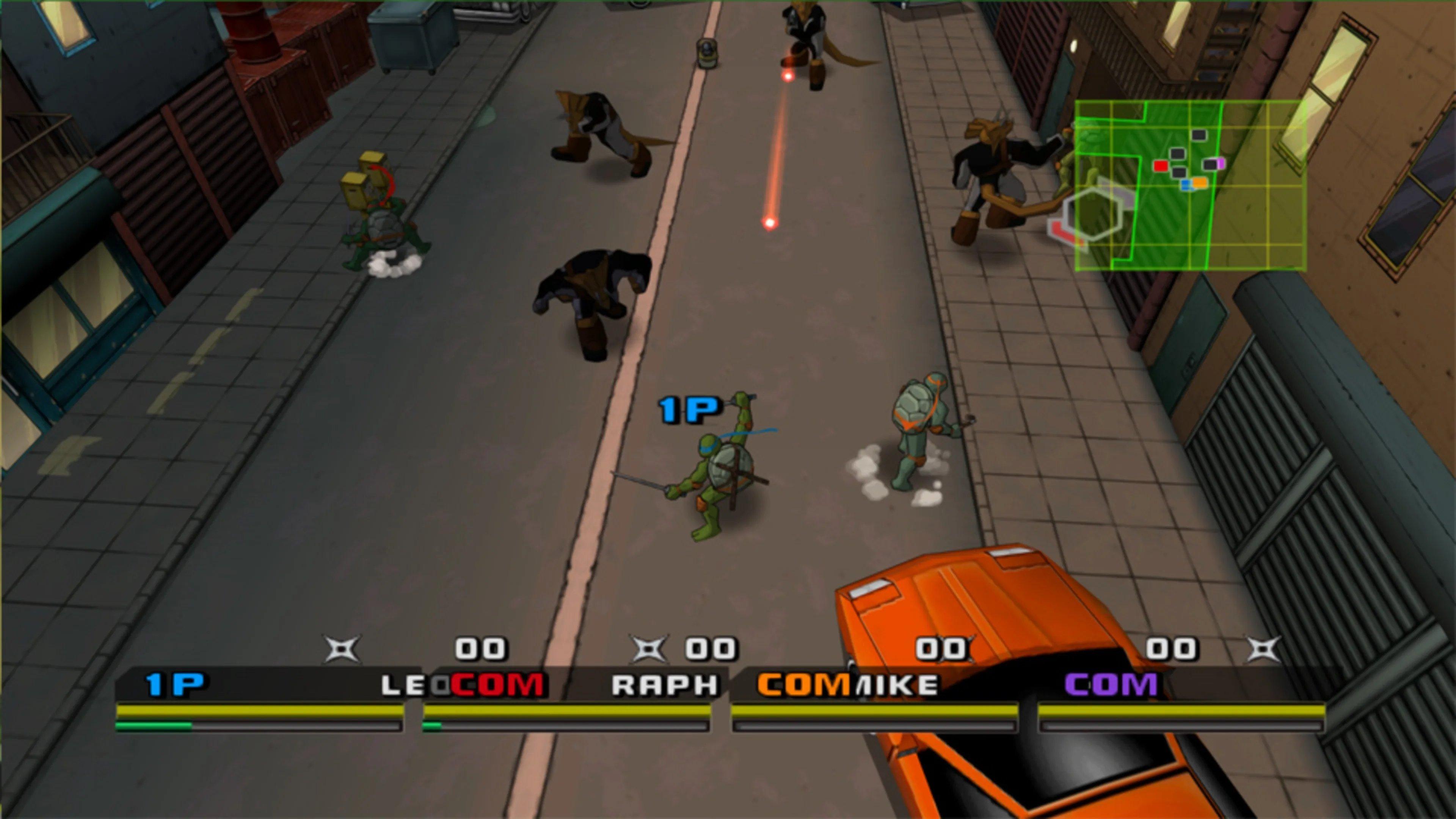 Teenage Mutant Ninja Turtles 3: Mutant Nightmare - GameCube