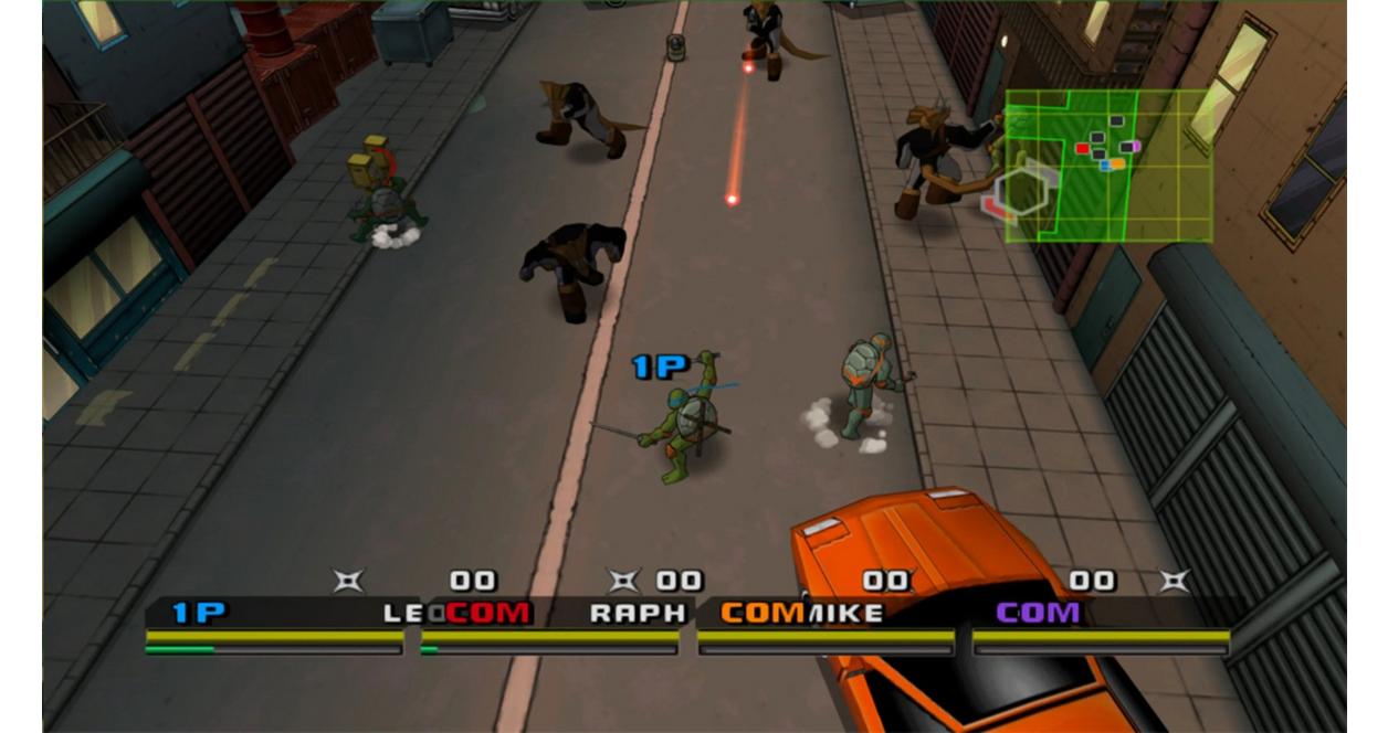 Teenage Mutant Ninja Turtles 3: Mutant Nightmare - GameCube