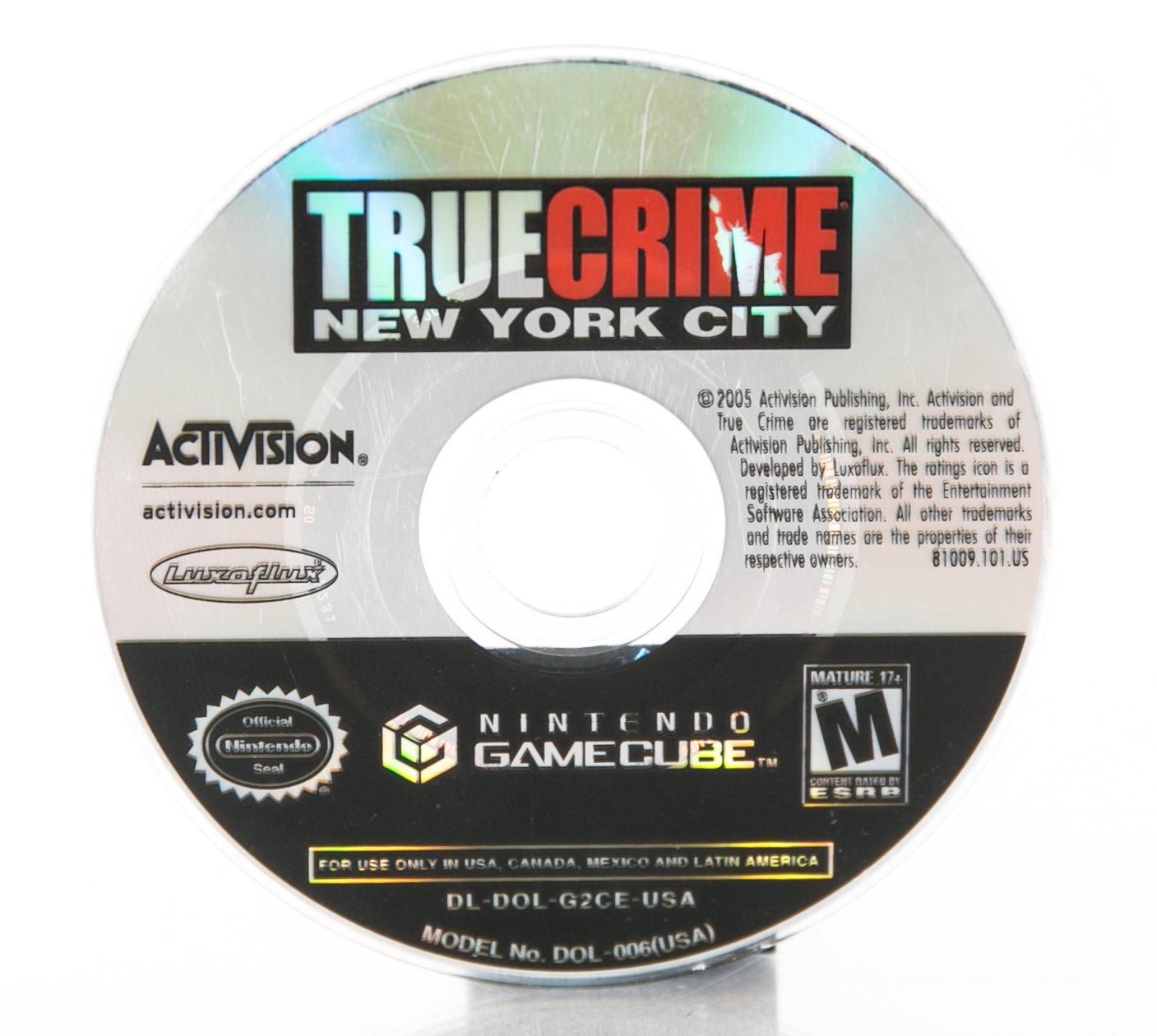 true crime new york city gamecube